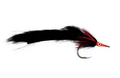 Fulling Mill Tarpon Bunny Black Death Stl.4/0
