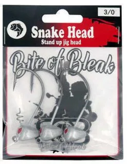 Bite Of Bleak Snakehead Standup Jighead #4/0 10g (3 Pack)