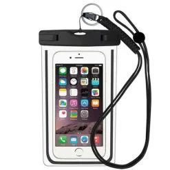 Vattentät Pouch För Smartphone Svart