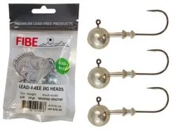 Fibe Jigghuvud Blyfritt #3/0 15g (3 Pack)