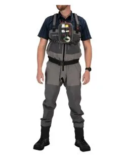 Simms Freestone Chest Pack Black -Billig Fiskespön Butik 0134369 simms freestone chest pack black