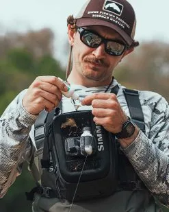 Simms Freestone Chest Pack Pewter -Billig Fiskespön Butik 0134372 simms freestone chest pack pewter