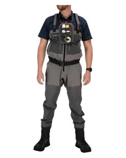 Simms Freestone Chest Pack Pewter -Billig Fiskespön Butik 0134379 simms freestone chest pack pewter