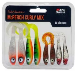 Svartzonker McPerch Curly Mix (8 Pack)