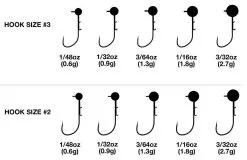 Ryugi Finesse Jig Head Vespa Tungsten 1,3g #2 (4 Pack) -Billig Fiskespön Butik 0138448 ryugi finesse jig head vespa tungsten 13g 2 4 pack