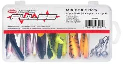 Berkley Pulse Shad MixBox With Jigheads 6cm (20 Pack)