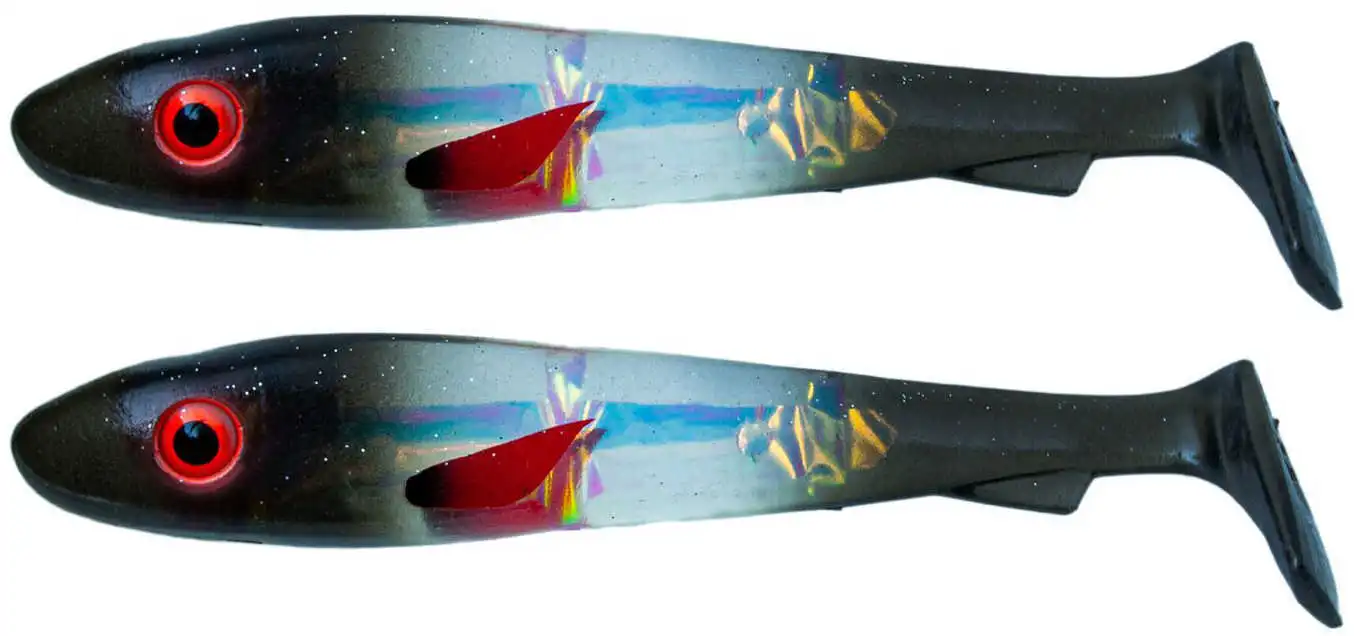 Svartzonker McRubber 21cm Smashed Silver By Zlatan (2 Pack) 1 Svartzonker McRubber 21cm Smashed Silver By Zlatan (2 Pack)