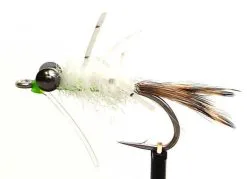 Shadow Flies Merkin Crab White #4