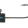 Man Cave Baits Ned Head Green Pumpkin Blue 5g #3/0 (3 Pack)